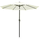 9' Patio Umbrella Outdoor Table Umbrella with 8 Sturdy Ribs