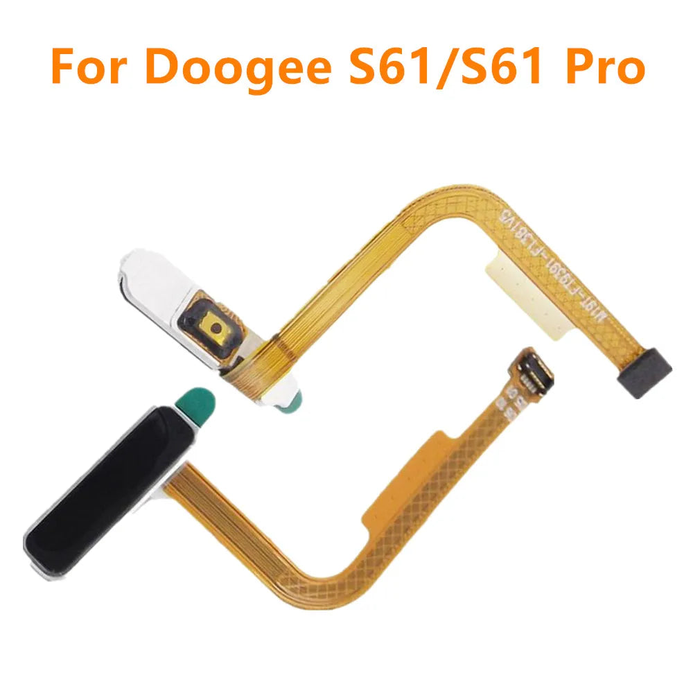 For Doogee S61/S61 PRO Mobile Phone New Original Fingerprint Button Components Sensor Flex Cable Repair Accessories