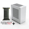 ZZAW A1P MINI-ITX Computer Case Aluminum Desktop Office Small Chassis Silver Support FLEX 1U Power Supply