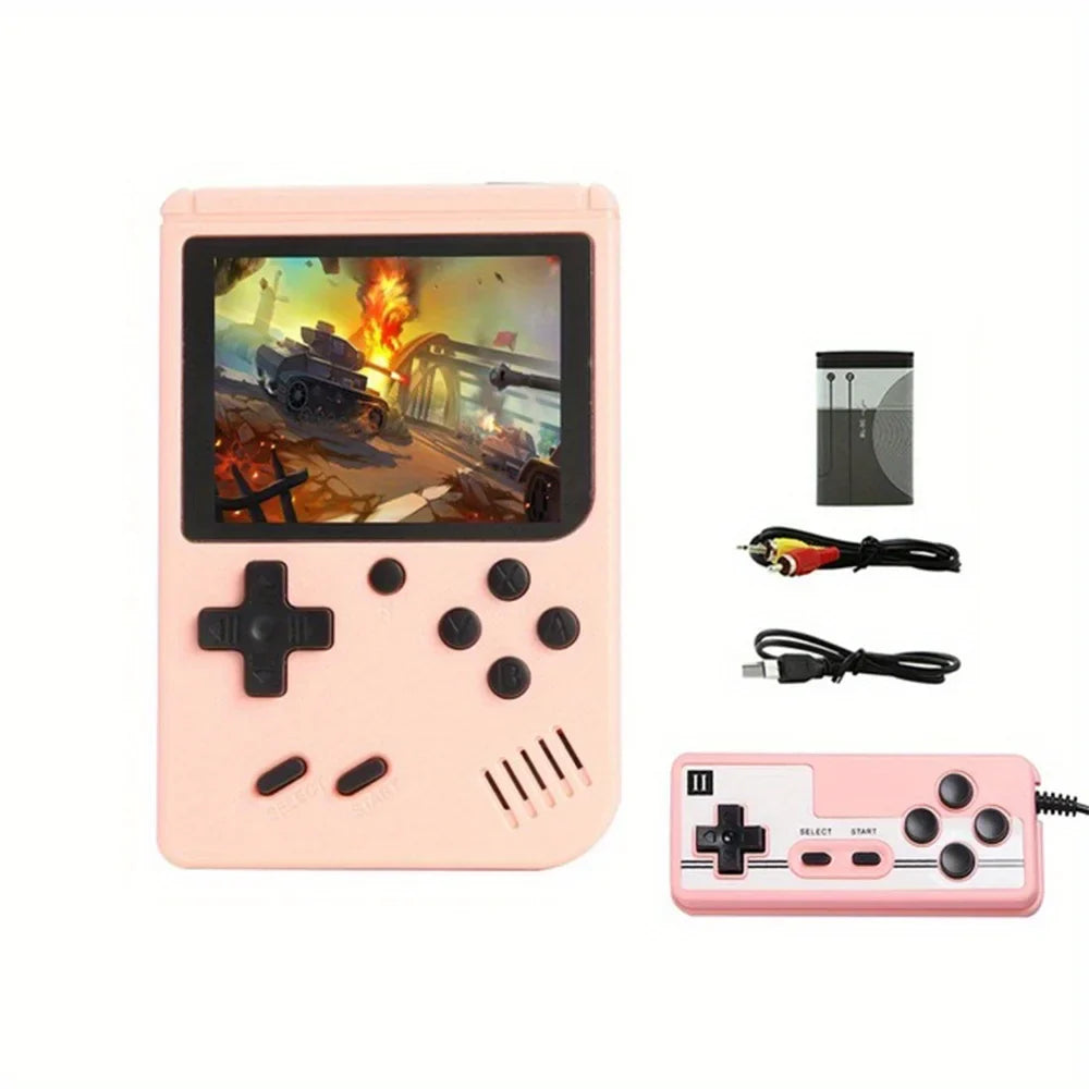 2.4 Inch Lcd Screen Retro Video Games Console Built-in 400 Handheld Portable Pocket Mini Game Player for Christmas Gift