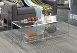 Living Room Hall Coffee Table Multiple Finishes Modern Coffee Tables Dining Mesas Low Luxury Glass Furniture Home