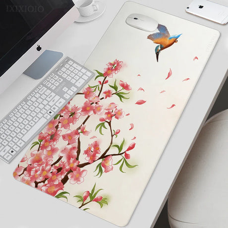 Mouse Pad Gamer Flower XL Home New Mousepad XXL keyboard pad Non-Slip Office Office Accessories Mice Pad Table Mat