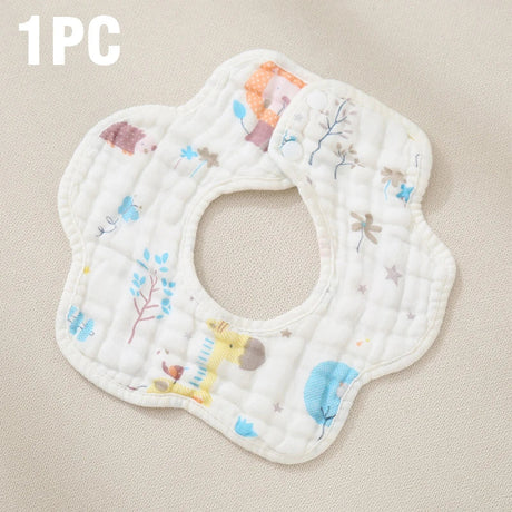 5PCS Baby Bath Towel 100% Cotton 6 Layers Gauze Kid Facecloth Face Wash Wipe Hand Soft Newborn Stuff Handkerchief 30X30cm