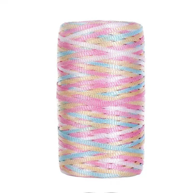 100g Summer Crochet Yarn 3mm Cord Line Hat Thread For Hand Knitting Diy Hat Shoe Shawl Bag