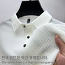 -VIP Link2 , Upto 5XL Summer New Men's Lop-up Hollow Short-sleeved Polo Shirt Ice Silk