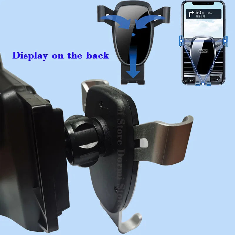 Mobile Phone Holder for Mazda 3 Mazda3 BM BN 2014 2015 2016 GPS Air Vent Clip Cell Stand Support Gravity Car Mount Accessories