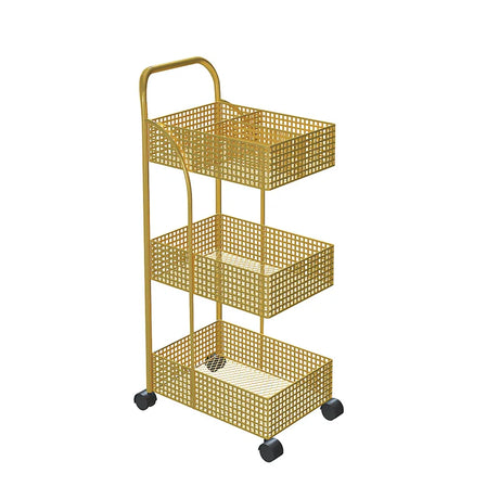 Utility Bathroom Cabinets Trolley Storage Bookcase Metal Basket Kitchen Trolley Wine Grocery Archivadores Restaurant Furiture