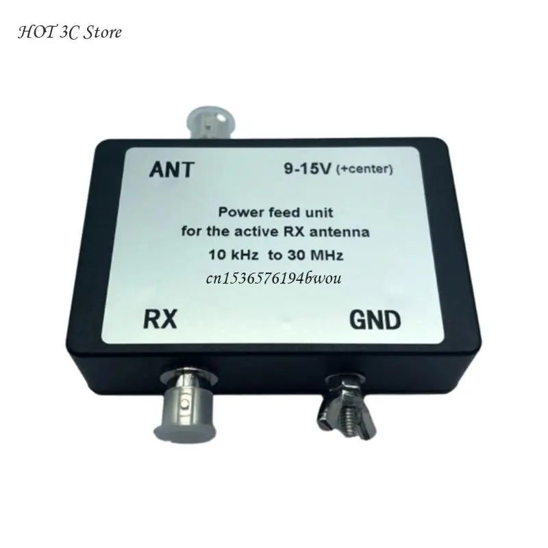 Universal 10 kHz-30 MHz Mini Whip Active Antenna Replacement with BNC to BNC Connection Cable for Radio Communication