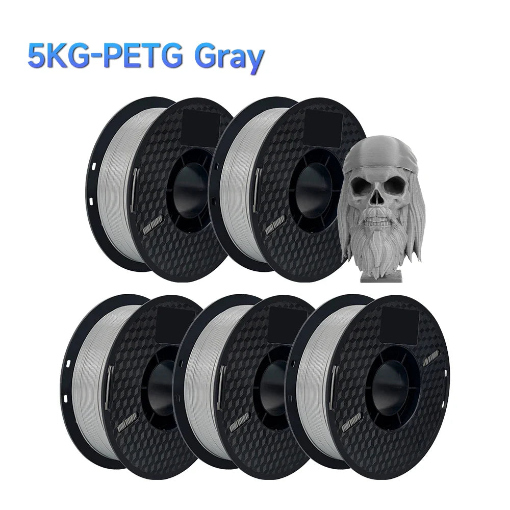 5kg/set PLA/PETG/TPU Filament 1.75MM 3d Printer Filament Materials 100% No Bubble Plastic Printing Materials for 3d Pen