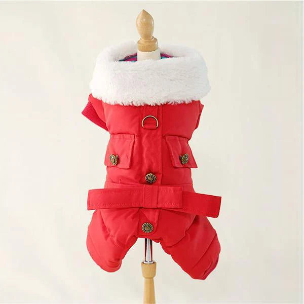 Thicken Warm Coat Jacket, Pet Winter Clothes, Dog Apparel, Small Dog Costume, Yorkshire, Pomeranian, Poodle, Puppy Clothing