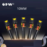 OFW 10MW 30KM Visual Fault Locator30MW  Fiber Optic Cable Tester 10KM Range Test Equipment Red Light Pen VFL