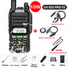 Baofeng UV S22 PRO V2 IP68 Walkie Talkie Waterproof Dual Band 136-174/400-520MHz Ham Radio Upgraded Of UV9R UV5R Pro 50KM Range