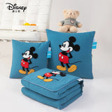 Disney Mickey Mouse Pillow Is Dual-purpose Car Sofa Lunch Break Cushion Two-in-one Office Cartoon Pillow Animation Derivatives