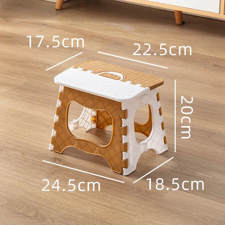 Thickened Plastic Folding Furniture Stool Portable Mini Outdoor Adult Children Chair Bench Train Maza Change Shoe Fishing Stool