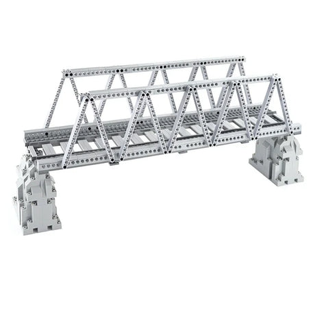 City Train Tracks Forked Flexible Railway Bridge Rail Viaduct Buliding Block Toy Straight Cruved Soft Track Bricks Leduo Gift