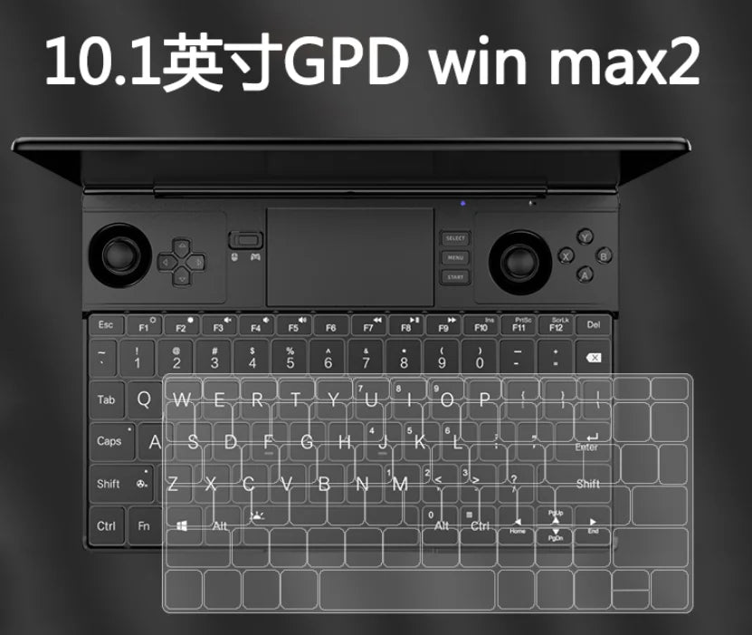 For GPD win max 2 2023 2022  MAX2 10.1 Inch HIGH CLEAR TPU Laptop Keyboard Cover Protector Skin