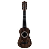 Toy Ukulele Classical Guitar Musical Instrument, Kids Play Early Educational Learning, Adjustable Atrings with Paddles 2 Colors