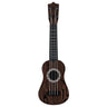 Toy Ukulele Classical Guitar Musical Instrument, Kids Play Early Educational Learning, Adjustable Atrings with Paddles 2 Colors