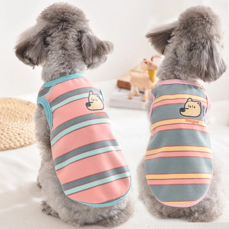 XS 8XL Striped Puppy Clothes Large Golden Retriever Pet Dog Pajamas Winter Apparel Medium Big Coat Jacket Pomeranian Dachshund