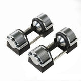 Precision Steel Plated Dumbbell Set, Fast Weight, Adjustable, Universal, Multi Gear, High-Grade, Solid Weight Plates, 32kg