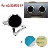 For Audi A3 S3 RS3 8V 8P Car Phone Bracket Q2 SQ2 Air Vent Mount Car Magnet Holder 360 Rotatable Support Mobile GPS Accessories