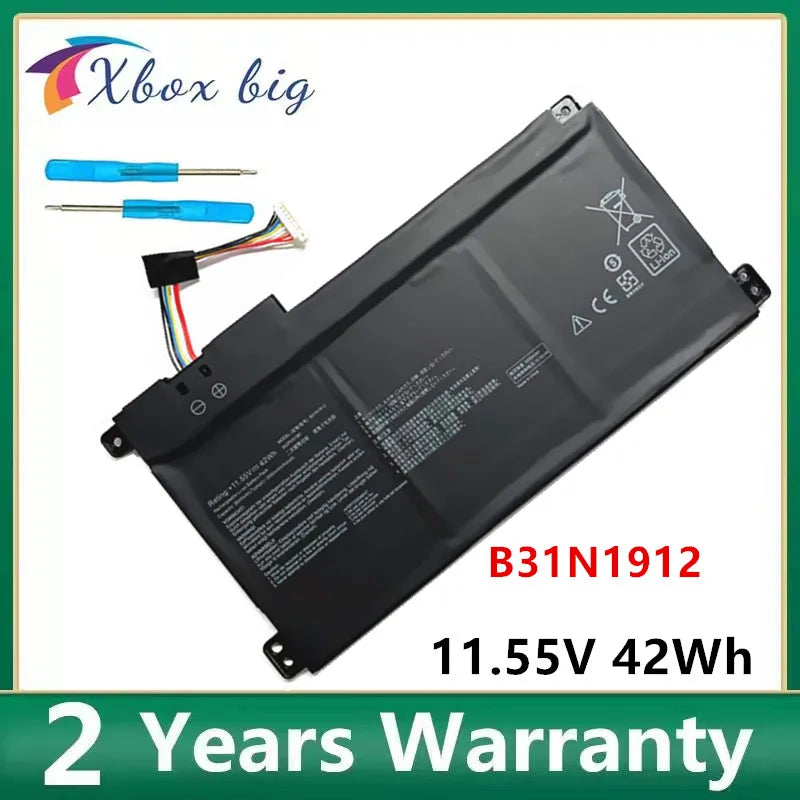 C31N1912 B31N1912 11.55V 42Wh Laptop Battery For Asus VivoBook 14 E410MA L410MA E410KA E510MA E510KA F414MA L510MA R522MA