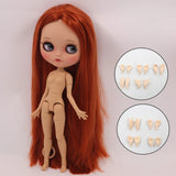 ICY DBS Blyth Doll Pouting Mouth Tan Skin Matte Face Joint Body 1/6 BJD OOAK Ob24 Anime Girl