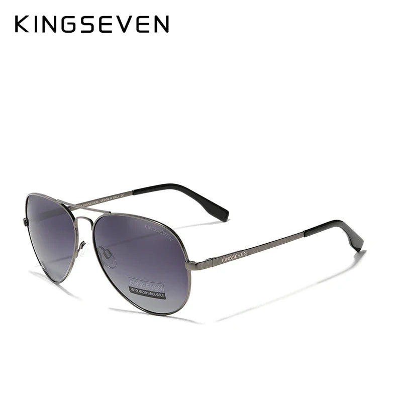 KINGSEVEN 2023 New Brand Men Aluminum Photochromic Sunglasses Polarized UV400 Lens Male Sun Glasses Women For Men‘s Eyewear 7735