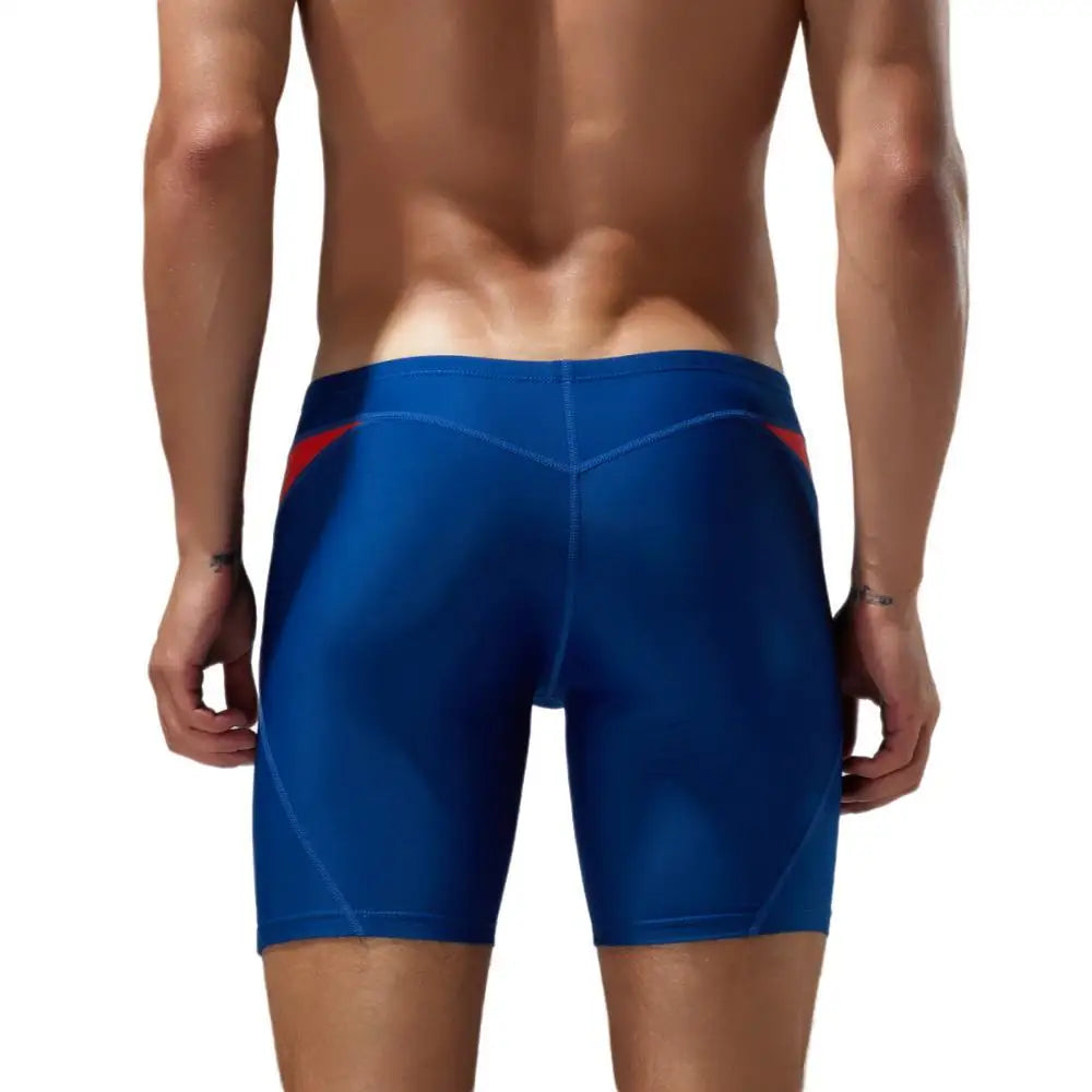 SEOBEAN 2023 New Men's Swimwear Swim Trunks Shorts Sexy Swimsuits Drawstring Swimming Shorts Surfing Bathing Beach Shorts