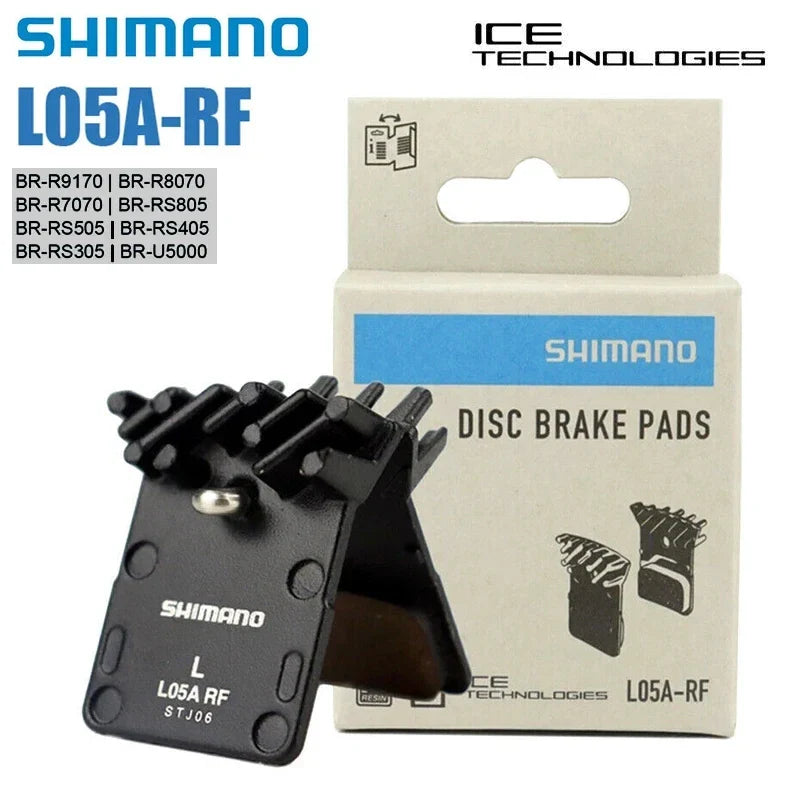 SHIMANO L05A Brake Pads ULTEGRA ICE Tech Resin Bicycle Brake Pad Hydraulic Brake L05A-RF Brakes Pads for R8070 R9170 Bike Part