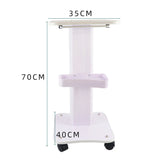 SPA Salon Trolley Stand For Cavitation RF Beauty Machine Assembled Rolling Cart