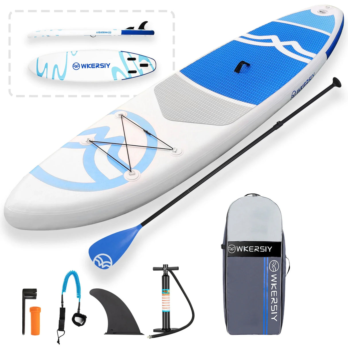 SUP Board Sap Inflatable Stand Up Paddle Board Non-Slip SurfBoard Water Sports Kayak Surf Set with Pump Carry Bag Leash сапборд