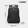 SWISS MILITARY Men Laptop Backpack 17 Inch Fashion Business Backpack School waterproof USB Large Capacity Bag mochilas Back Pack