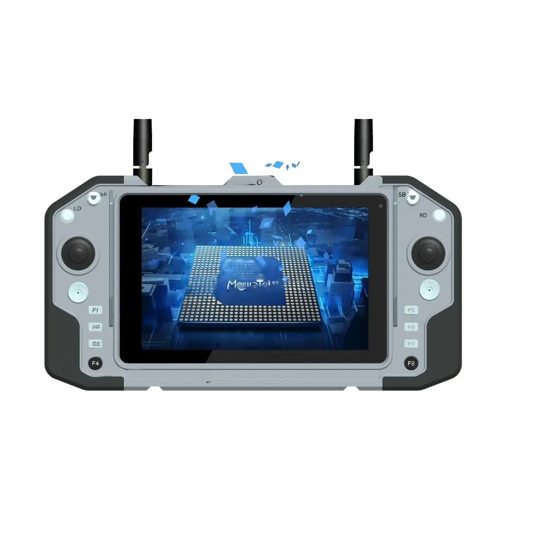 Applicable to UAV Handheld Ground Station T20 Android System Unmanned Ship Robot Computer Data Transmission Remote