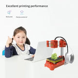 EasyThreed K7 3D Printer Mini Beginner Simple 3D Printer Entry Level Low Noise Desktop 3D Printing Machine For PLA TPU Filament