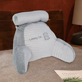 All Season Reading Pillow Comfortable Soft Detachable Lumbar Support Cushions Office Sofa for Chair Bed  Backrest with Headrest