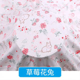 Artificial cotton fabric in stock wholesale of summer pajamas and dress fabrics  cute cotton fabric Apparel Fabrics & Textiles