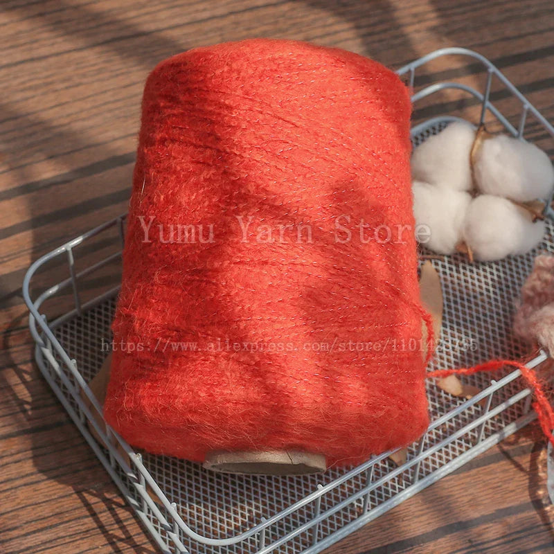 500g/1PCS High Quality Super Soft Warm Crochet Cashmere Mohair Yarn Hand Knitting Wool Acrylic Anti-Pilling Sweater Scarf Thread