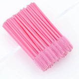 Disposable Mini Mascara Wands Applicator White Handle Eyelash Brush Set 1000pcs Eye Lashes Extension Tools