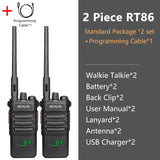 10W Retevis Walkie Talkie Long Range RT86 Walkie-talkies 1/ 2 pcs Two-way radio Powerful Portable Radio Communicator For Hunting