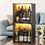 Living Room Wine Small Display Cabinet Light Luxury Desktop Wine Cabinets Home Wall-mounted Restaurant Bar Floor Storage Cabinet