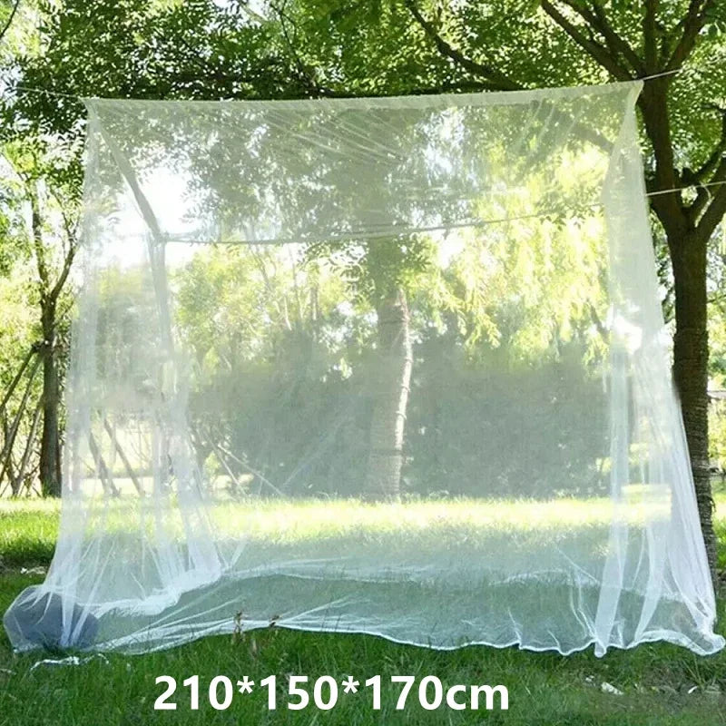 Camping Mosquito Net Indoor Outdoor Insect Tent Travel Repellent Tent Insect Reject 4 Corner Post Canopy Curtain Bed Hanging Bed