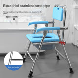 Non-Slip Stable Elderly Toilet Chair - Easy Installation  Foldable  Portable Toilet Seat for Pregnant Women Mobility Aids