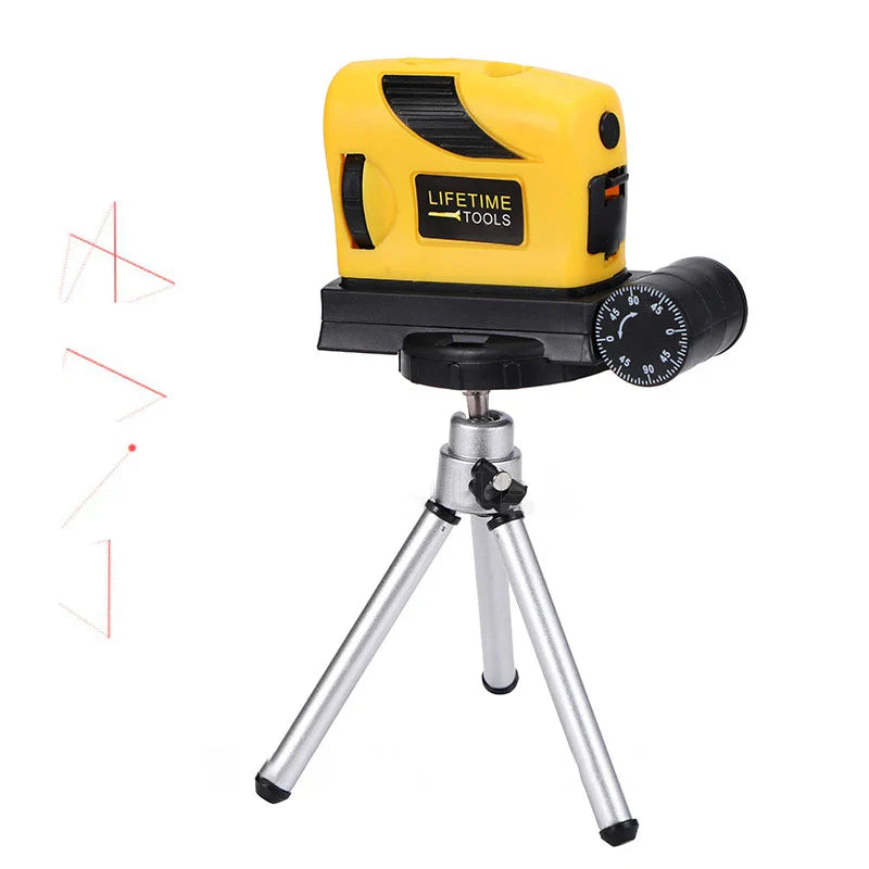 4 IN1 Infrared Laser Level Slash Beam Line Functional Adjustable 360 Degree Horizontal Vertical Cross Lines Measurment Hand Tool