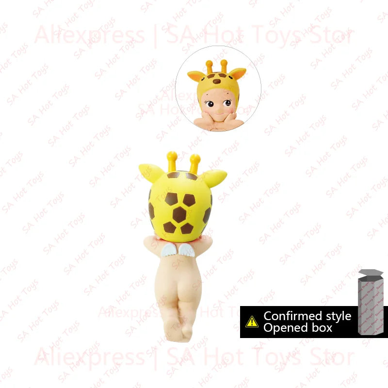 Sonny Angel Animal Hippers Blind Box Confirmed style Genuine telephone Screen Decoration Birthday Gift Mysterious Surprise