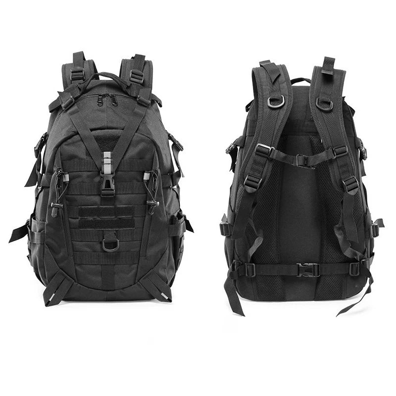 Men's backpack large capacity hiking camping canvas travel backpack men's camouflage sports outdoor tactical backpack