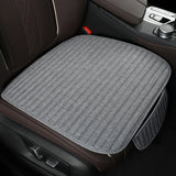 Car Seat Cover Flax Seat Protect Cushion Automobile Backrest Cushion Pad Covers Mat Four Seasons Car Supplies Set