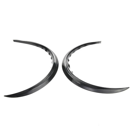 2pcs Universal Arch Wheel Eyebrow Fender Strip Lip Car Black Protector Auto Exterior Parts Flares Protector