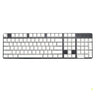 Customized PBT Blank White Keycaps Cherry OEM XDA Profile Not Print Key Cover Replacement for Mechanical Keyboard DIY F19E