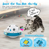 Toy Supply Fluttering Moving Dual Interactive Tumbler Ambush Toys Butterfly Cat Random Balls Power Smart Ball Track